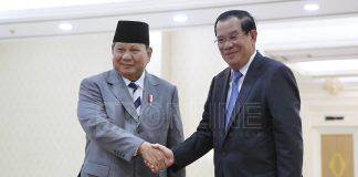 PM Kamboja-Menhan Prabowo