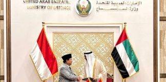 Menhan Prabowo - UAE