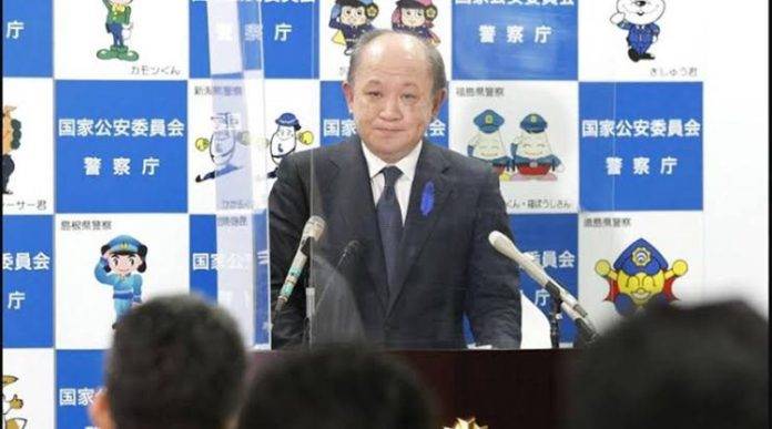 Kepala Badan Kepolisian Nasional Jepang Itaru Nakamura
