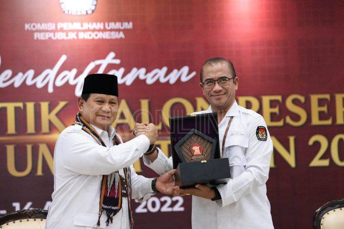 Ketua Umum Partai Gerindra Prabowo Subianto