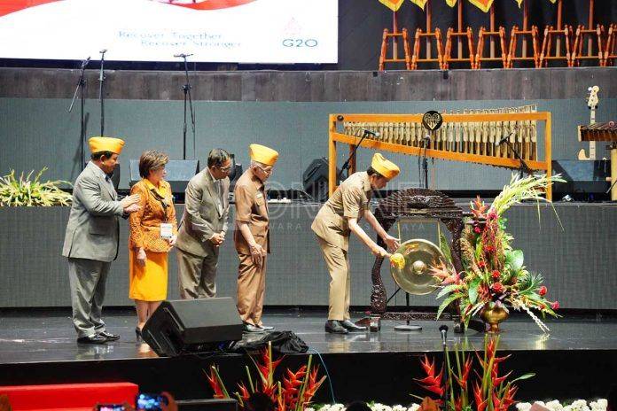 Menhan Prabowo Dampingi Presiden Jokowi Pada Pembukaan Kongres Legiun Veteran Indonesia
